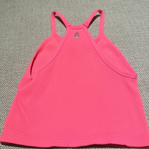 Happiness Runs Long Crop Tank in Pink. Never worn. Don’t sell online anymore. - Picture 2 of 4